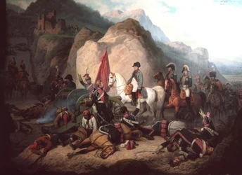 Napoleão no desfiladeiro de Somosierra