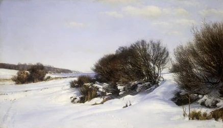 Inverno perto do mar, 1888