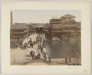 Yebisu Bashi, Osaca, Japão, c. 1890