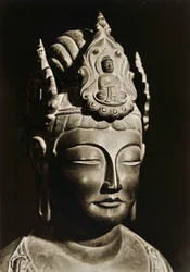 Yumechigai Kannon do início do período Nara, Horyuji, Nara, Japão, 1950