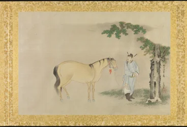 Álbum de cópias de pinturas chinesas