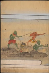 Goblins armados, ilustração do 