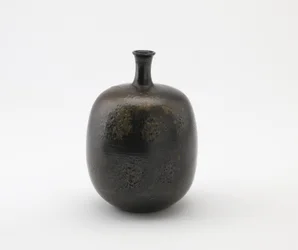 Garrafa, Imbe, prefeitura de Okayama, período Edo, do século XVIII ao XIX (cerâmica)