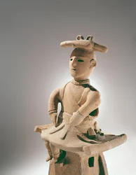 Figura infantil, período arcaico (terracota)