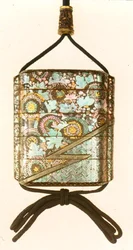 Estojo para transporte de Inro, Período Edo (1603-1867) (laca)