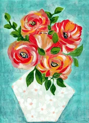 Ramo de flores moderno