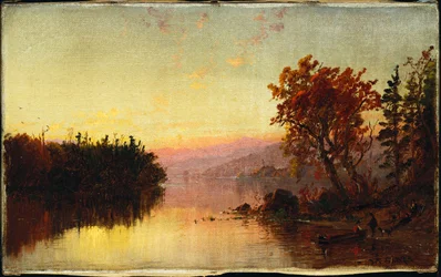 Lago Greenwood no crepúsculo, 1873