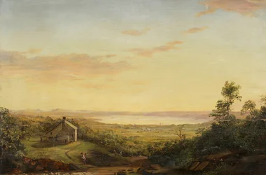 Paisagem, superior, hudson