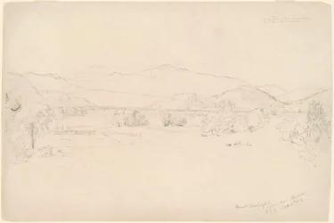 Estudo para "Vista de Mt. Washington"