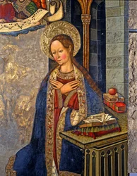 A Anunciação,1457 (têmpera sobre madeira)