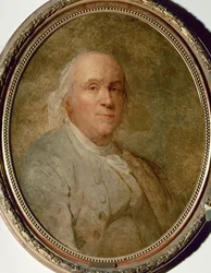Benjamin Franklin, estadista e embaixador ... (terracota)