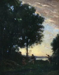 Faunos e ninfas dançantes