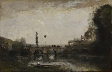 Paisagem com ponte