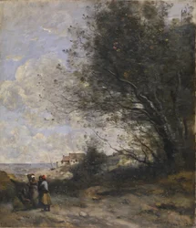 A casa de campo do pescador