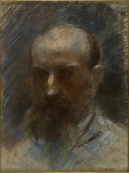 Retrato de homem (autorretrato?)