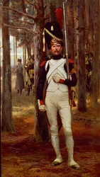 Pé Granadeiro da Guarda Imperial, de Edouard Detaille
