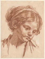 Cabeça de menina