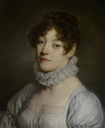 Retrato de uma jovem mulher