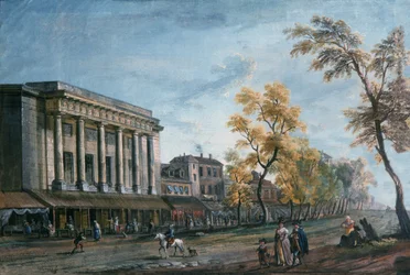 O Boulevard du Temple e o Teatro dos Italianos, Paris