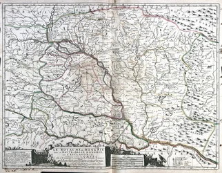 Áustria (Estado: Baixa Áustria, Viena, Estíria, Burgenland), Eslováquia, Hungria, Norte da Sérvia, Croácia (Condado: Vukovar-Sirmia, Osijek-Baranja, Brod-Posavina, Poega-Eslavónia, Virovitica-Podravina, Bjelovar-Bilogora, Koprivnica-Krievci, Meimurje, Vara