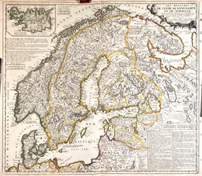 Dinamarca, Noruega, Suécia, Finlândia, noroeste da Rússia, Estónia, Letónia, Lituânia, norte da Polónia