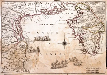 Itália (Região: sudeste do Veneto), Eslovénia (Região estatística: CoastalKarst), Croácia (Condado: Istria)
