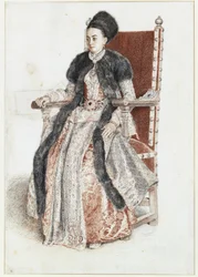 Ekaterina Mavrocordato, nascida Catherine Rosetti, princesa da Moldávia, esposa de Constantin Mavrocordato