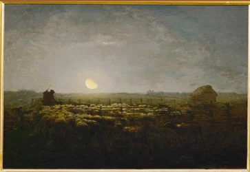 Le parc a mouton, clair de lune (pintura sobre tela)