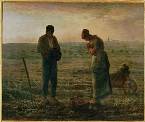 O Angelus (óleo sobre tela)