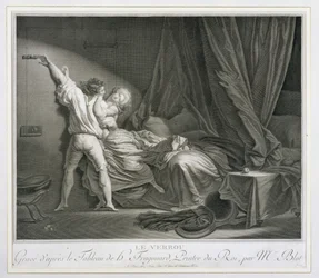O Parafuso, gravura de Maurice Blot (1753-1818) publicada em Paris (gravura) (estampa de 37496)