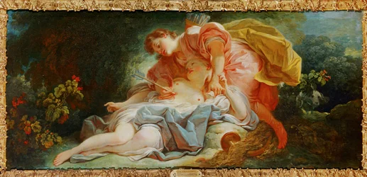 Procris e Cefalos (pintura sobre tela)