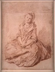 Menina sentada