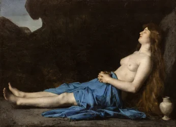 Madeleine no deserto,1873-74 (óleo sobre tela)