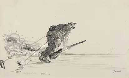 7me 1914, c.1914-1919 (desenho a tinta)