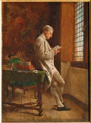 Le liseur blanc - o leitor de branco (ofegante)