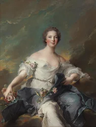 A marquesa de Baglion como Flora