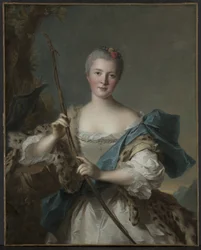 Retrato de uma mulher como Diana
