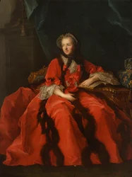 Retrato da rainha Maria Leszczyńska