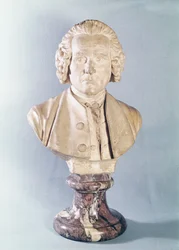 Busto de Jean-Jacques Rousseau (1712-1778) (mármore)
