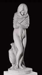 Inverno, ou a mulher fria (mármore)