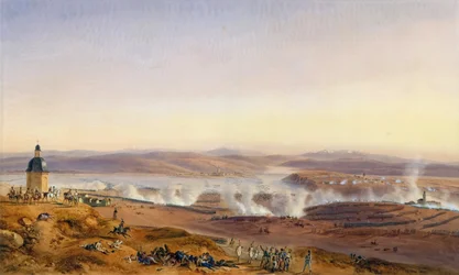 A Batalha de Austerlitz em 2 de dezembro de 1805