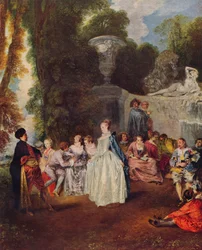 Festa veneziana, c1718, 1938