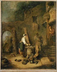O cozinheiro (pintura sobre tela)