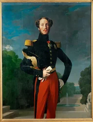 Fernando Filipe Luís, Duque de Orleães (pintura sobre tela)