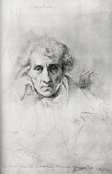 Luigi Cherubini 1760-1842, compositor italiano, 1830.