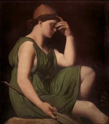 Odisseu, estudo para a apoteose de Homero, c.1850