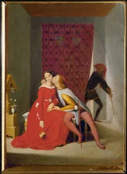 Paolo e Francesca (óleo sobre tela)