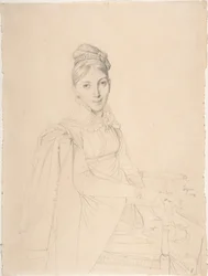 Retrato de uma senhora sentada