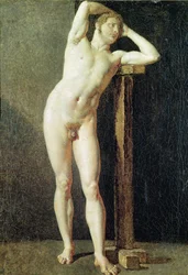 Estudo de um homem, c.1801