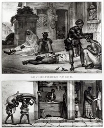 Um cirurgião negro; Loja de um vendedor de carne de porco